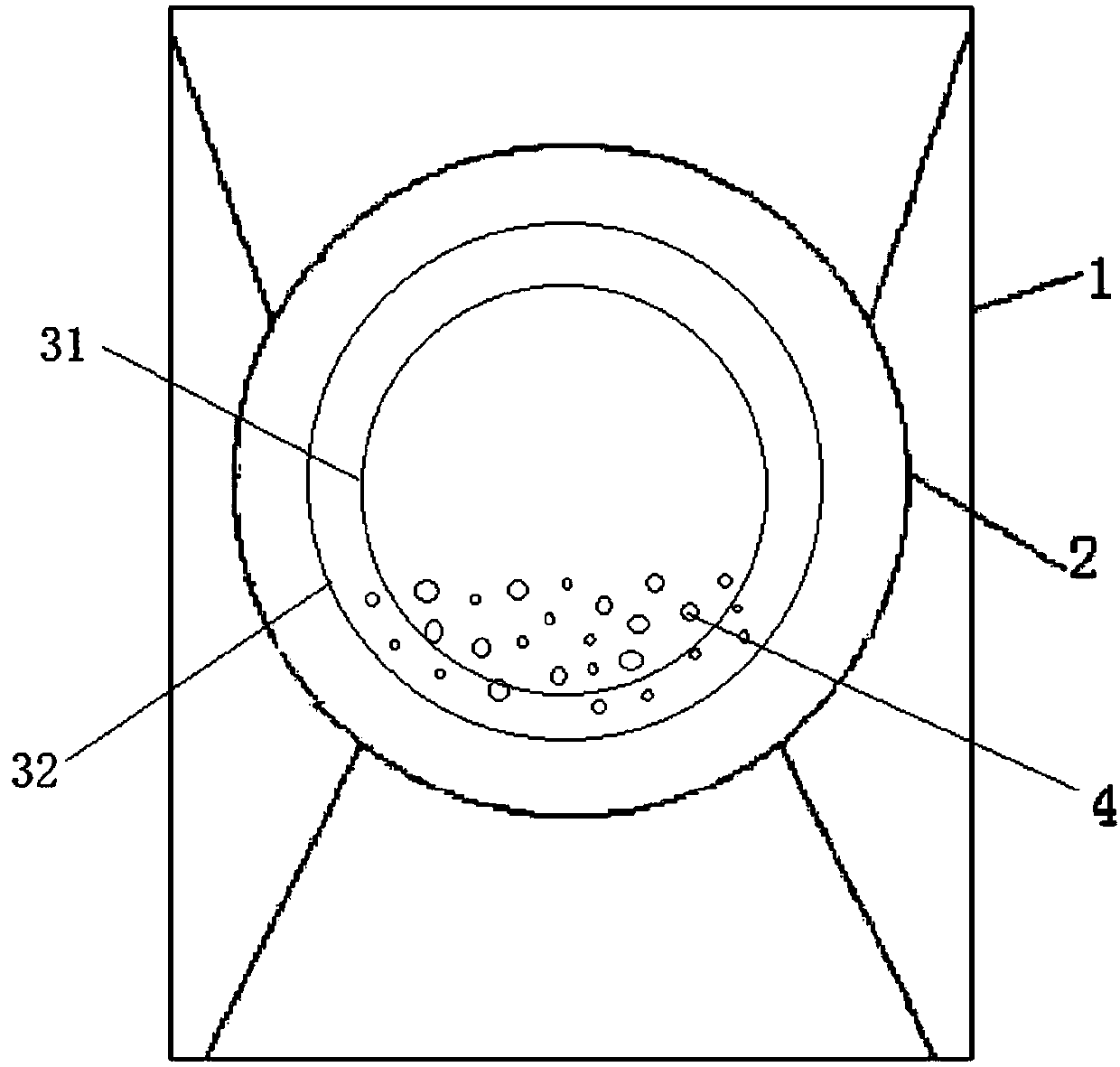 Method for recycling hydrochloric acid in production process of AC foaming agent