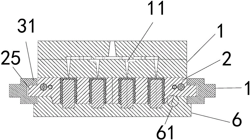 Vulcanizing device and demolding method