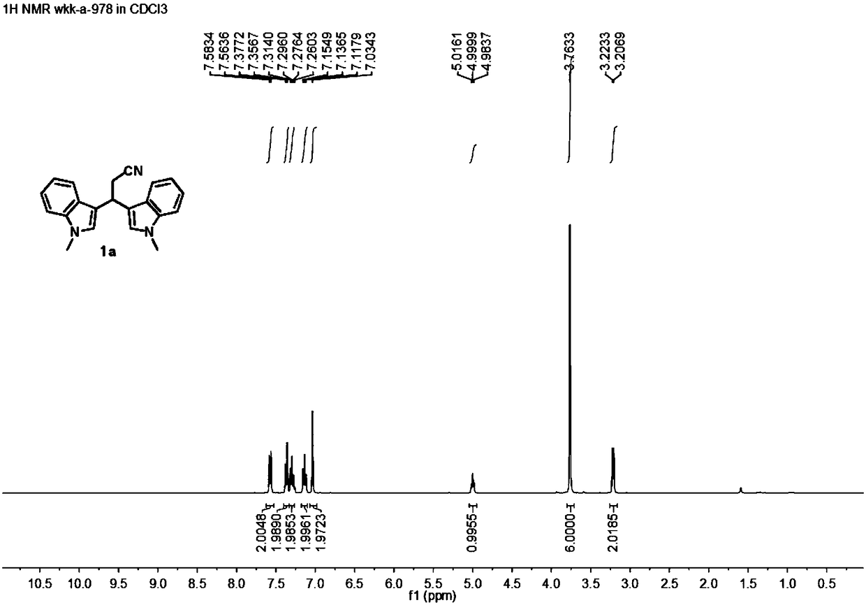 Method for synthesizing bisindole derivative