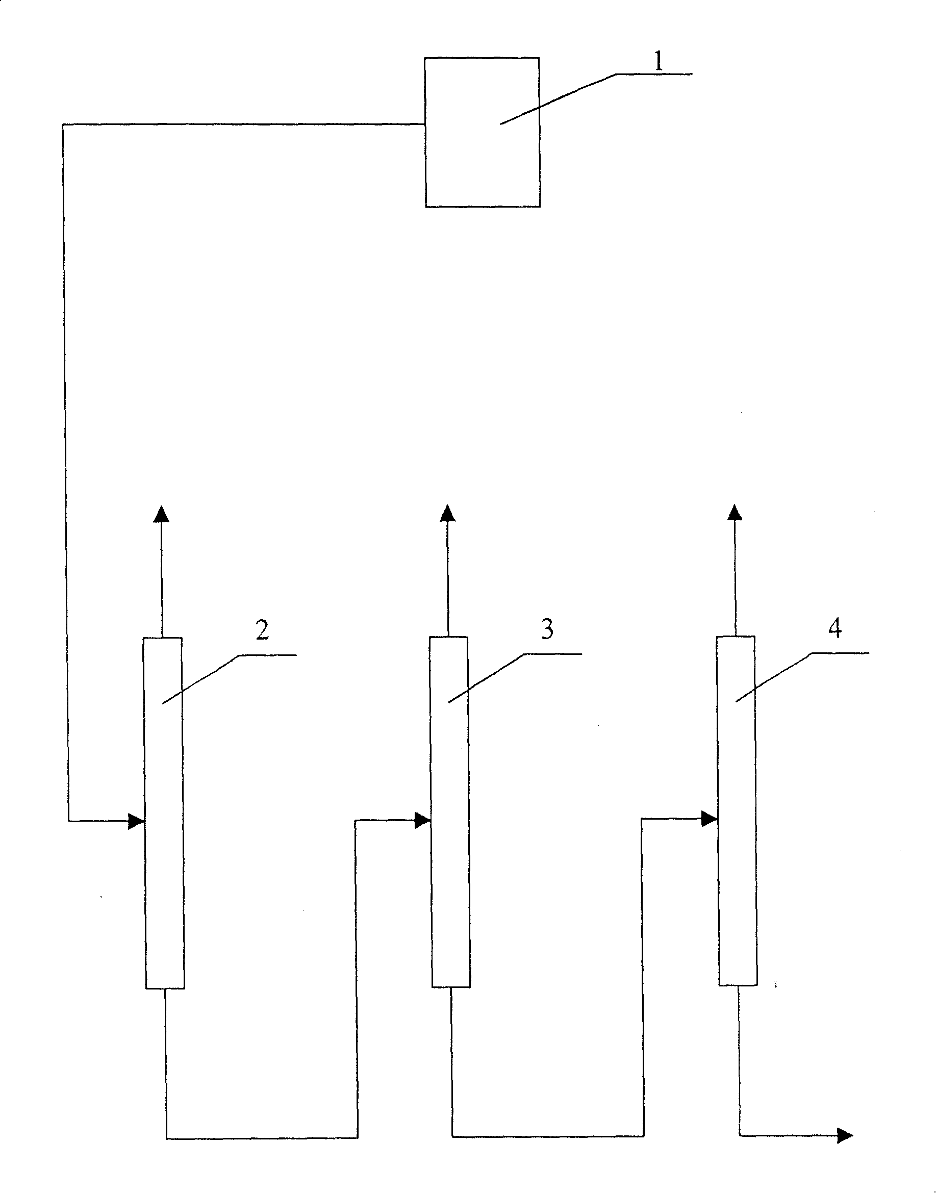 Process for extracting 1-methylnaphthalene and 2-methylnaphthalene from tar