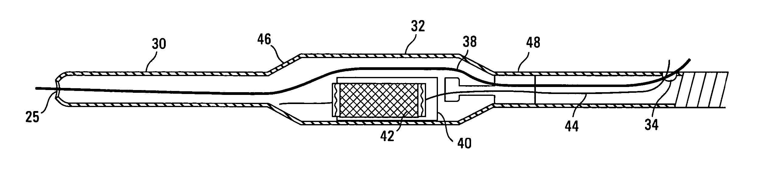 Rapid exchange catheters and embolic protection devices