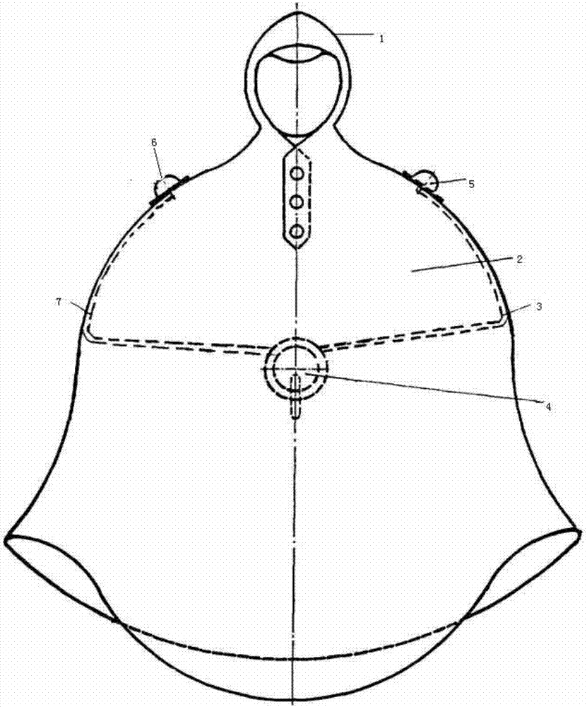 Intelligent safety vehicle poncho