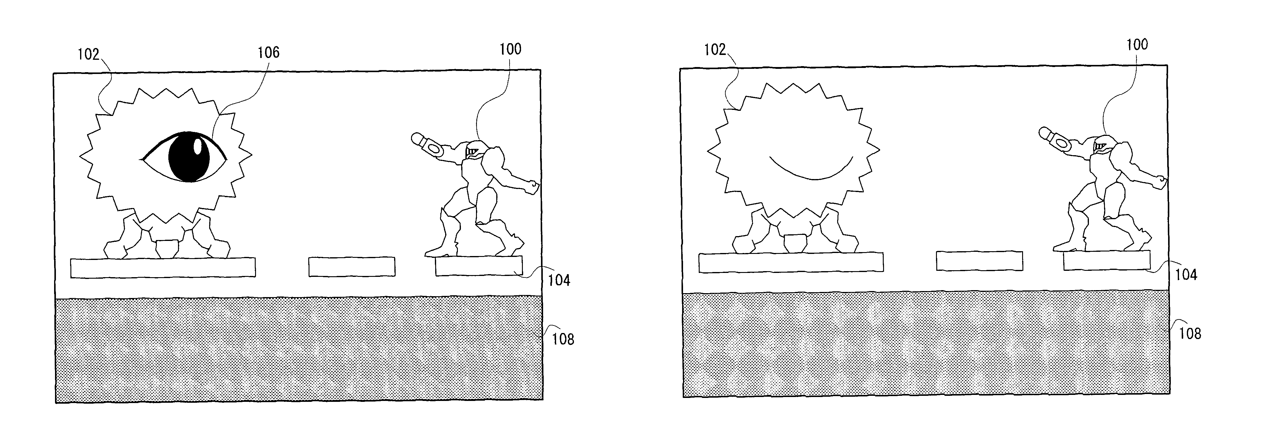 Shooting game apparatus, storage medium storing a shooting game program, and target control method