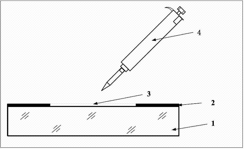 Method for detection of trace impurities in polished subsurface damage layer of optical glass