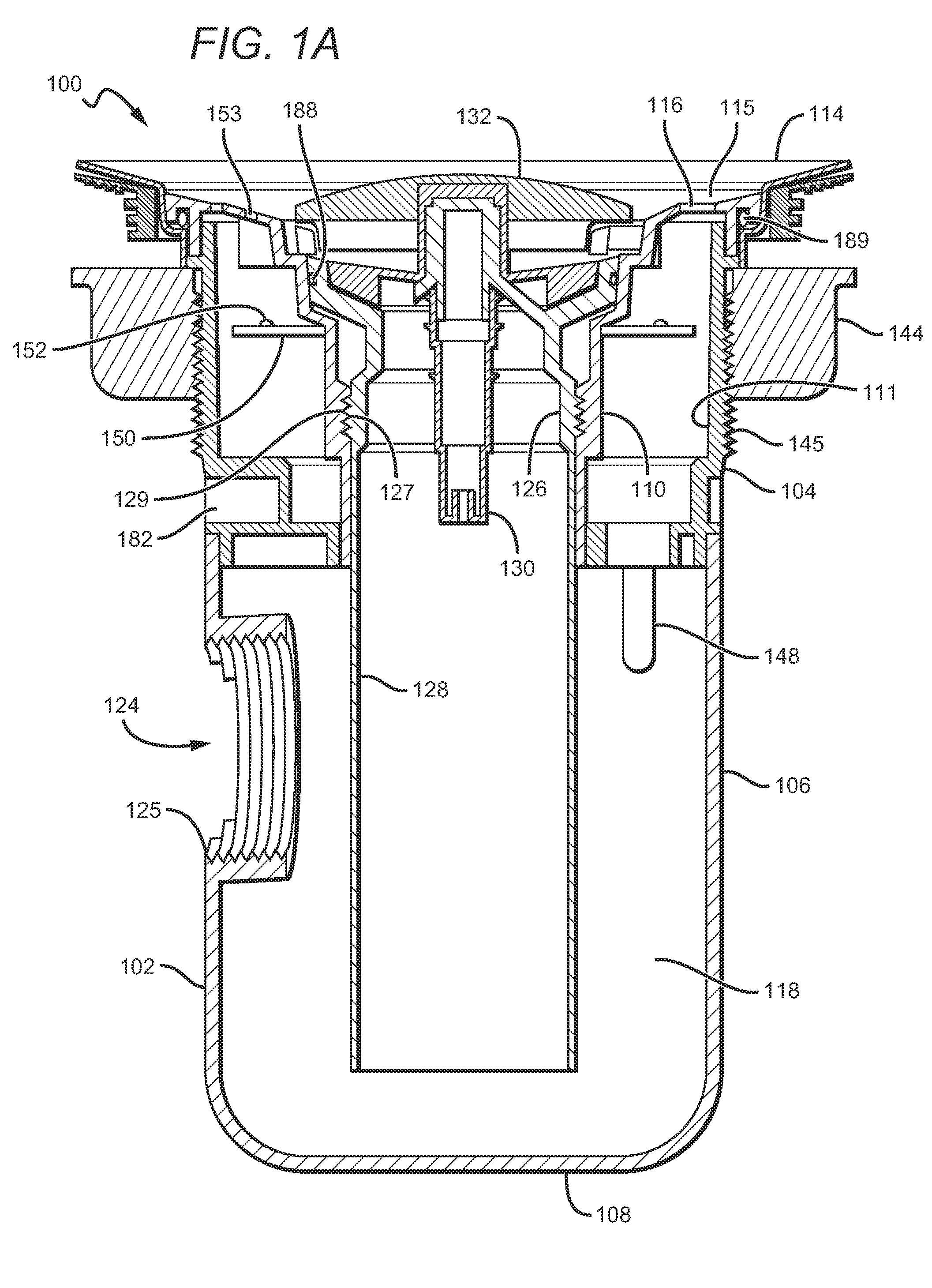 Drain Cartridge Having Removable Valved System