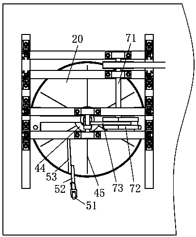 Thai yoghourt stir-frying machine and application method thereof