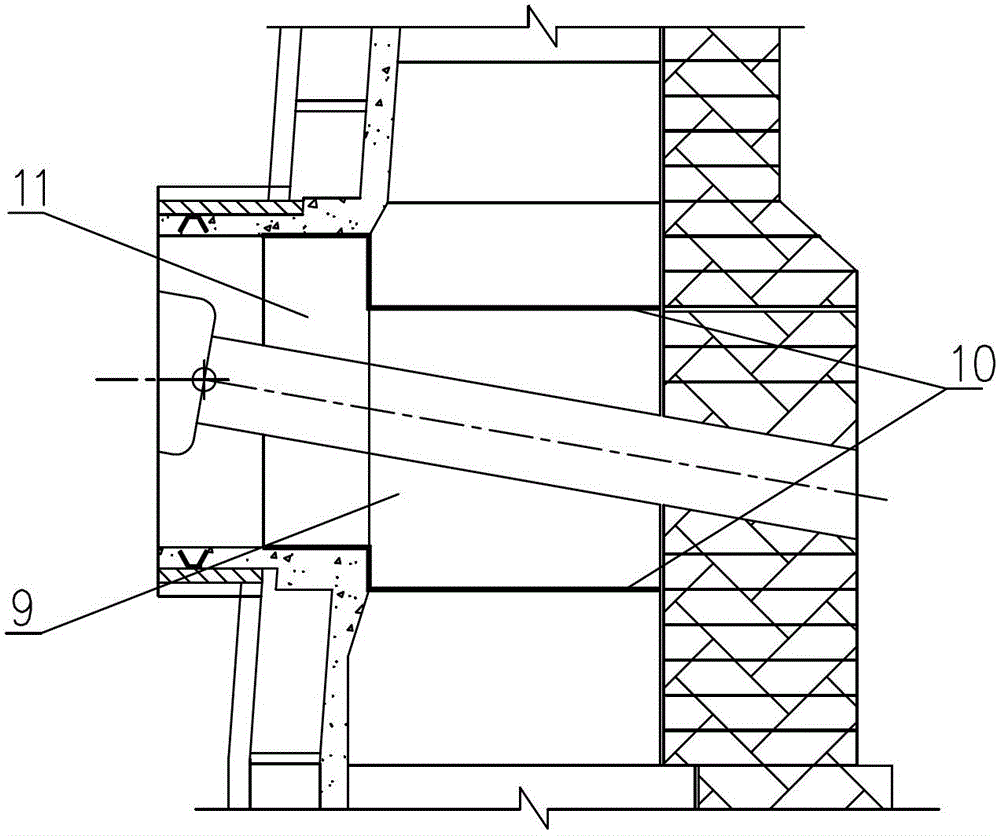 Method for prolonging service life of furnace hearth and furnace bottom of blast furnace