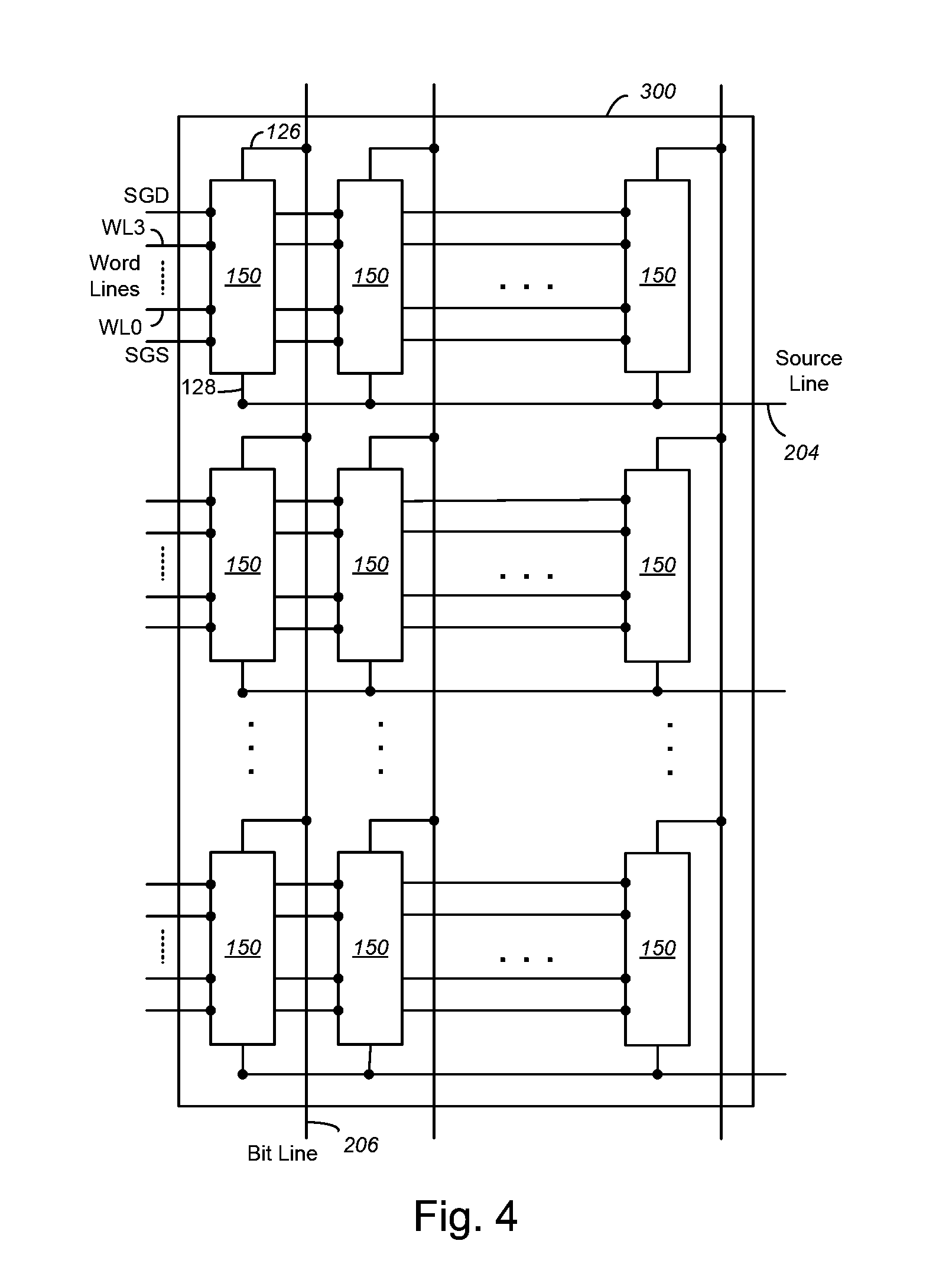 System for performing data pattern sensitivity compensation using different voltage