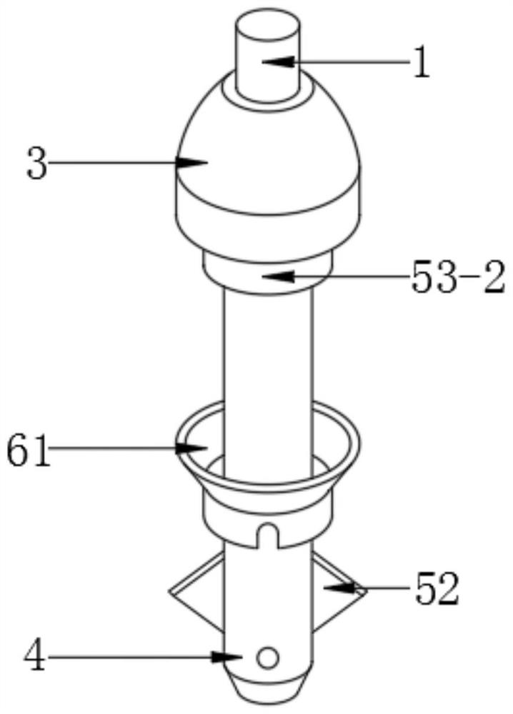 Yarn guide tension self-adjusting bobbin hanger improvement device for textile yarn-dyed fabric production