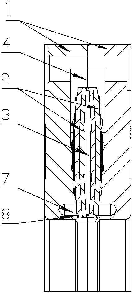 Pneumatic forceps holder