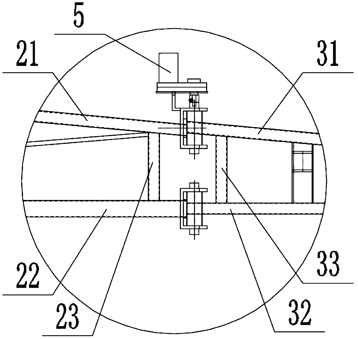 Truss type spray nozzle vehicle capable of being automatically unfolded or folded