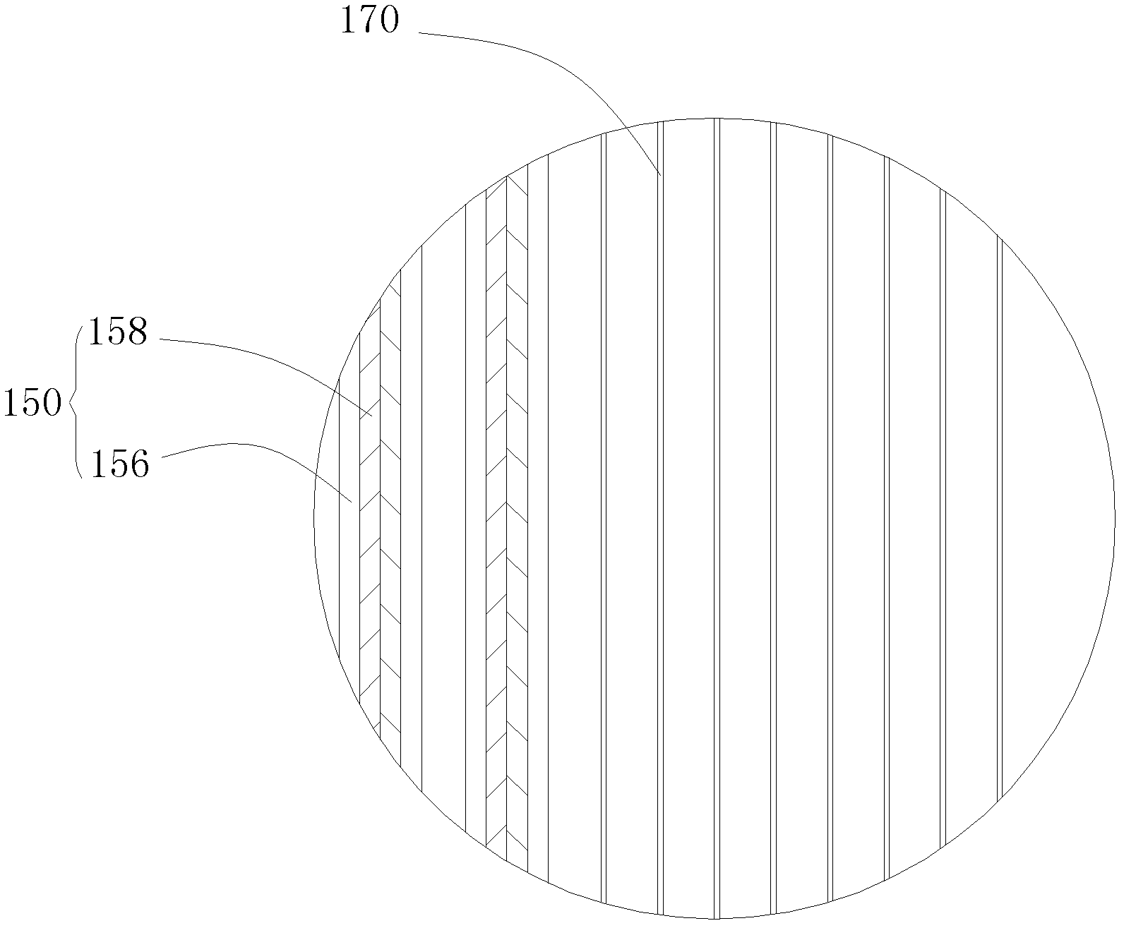 Thermal insulation structure and high-temperature furnace