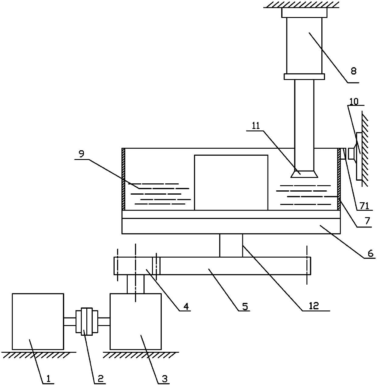 Hair beating machine