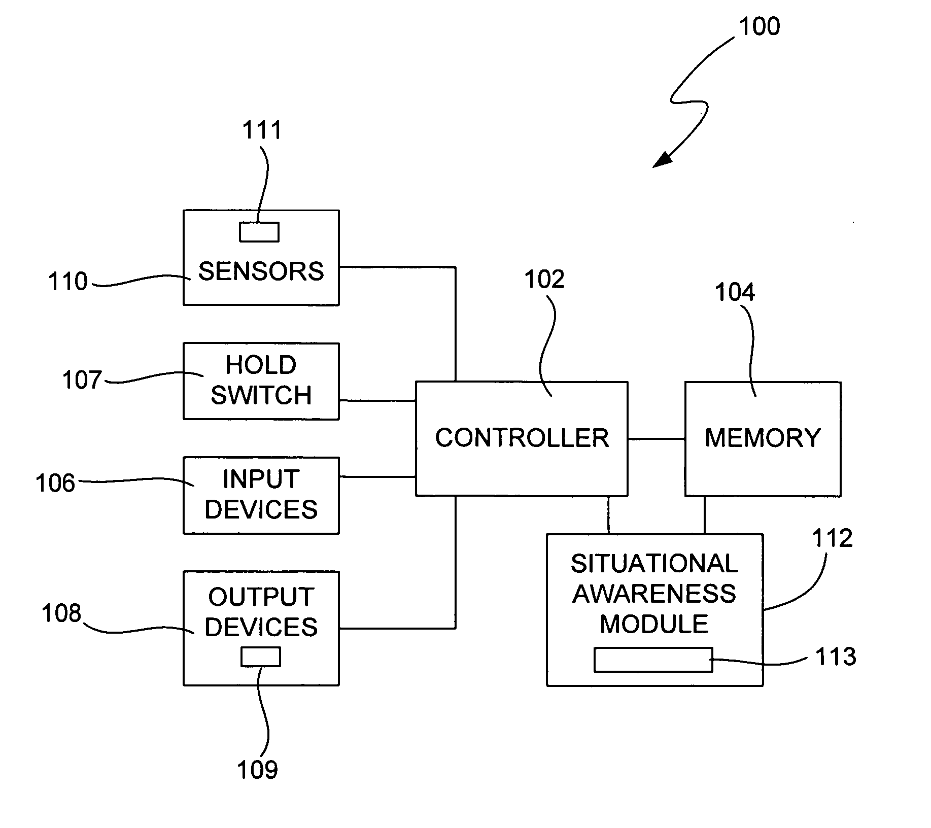 Light activated hold switch