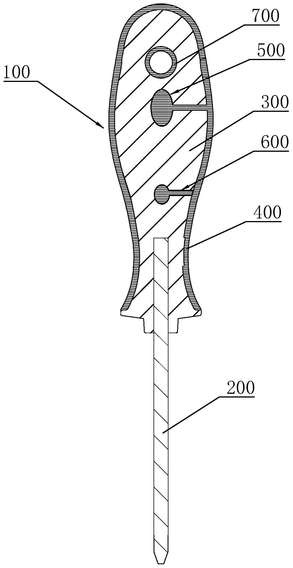 Screwdriver handle preparation method and screwdriver