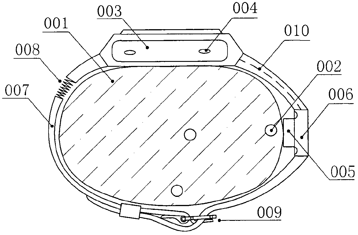 Blood pressure measuring device and blood pressure recognizing device