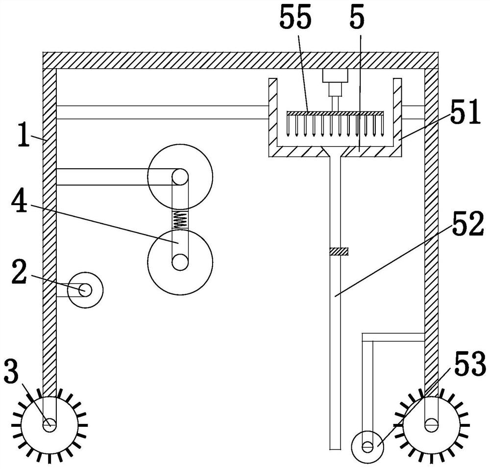 Modern greenhouse seedling growing and planting base treatment machine and treatment process