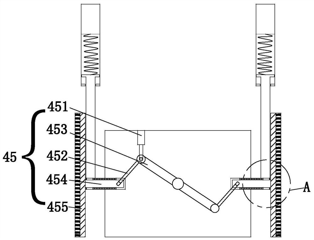 Modern greenhouse seedling growing and planting base treatment machine and treatment process