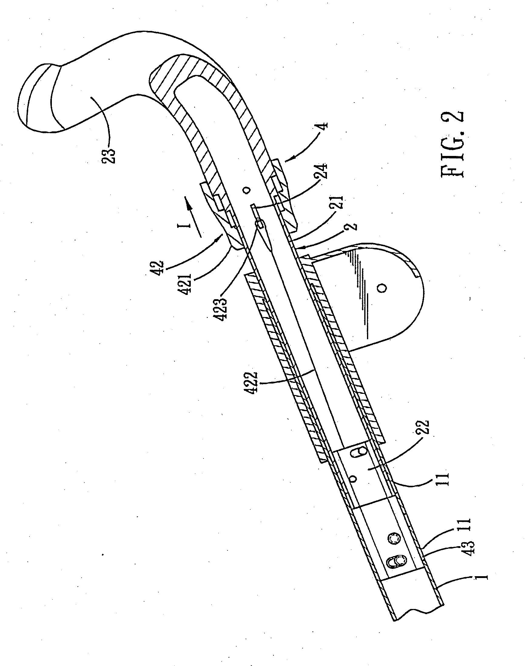 Stroller and handle height adjusting mechanism thereof