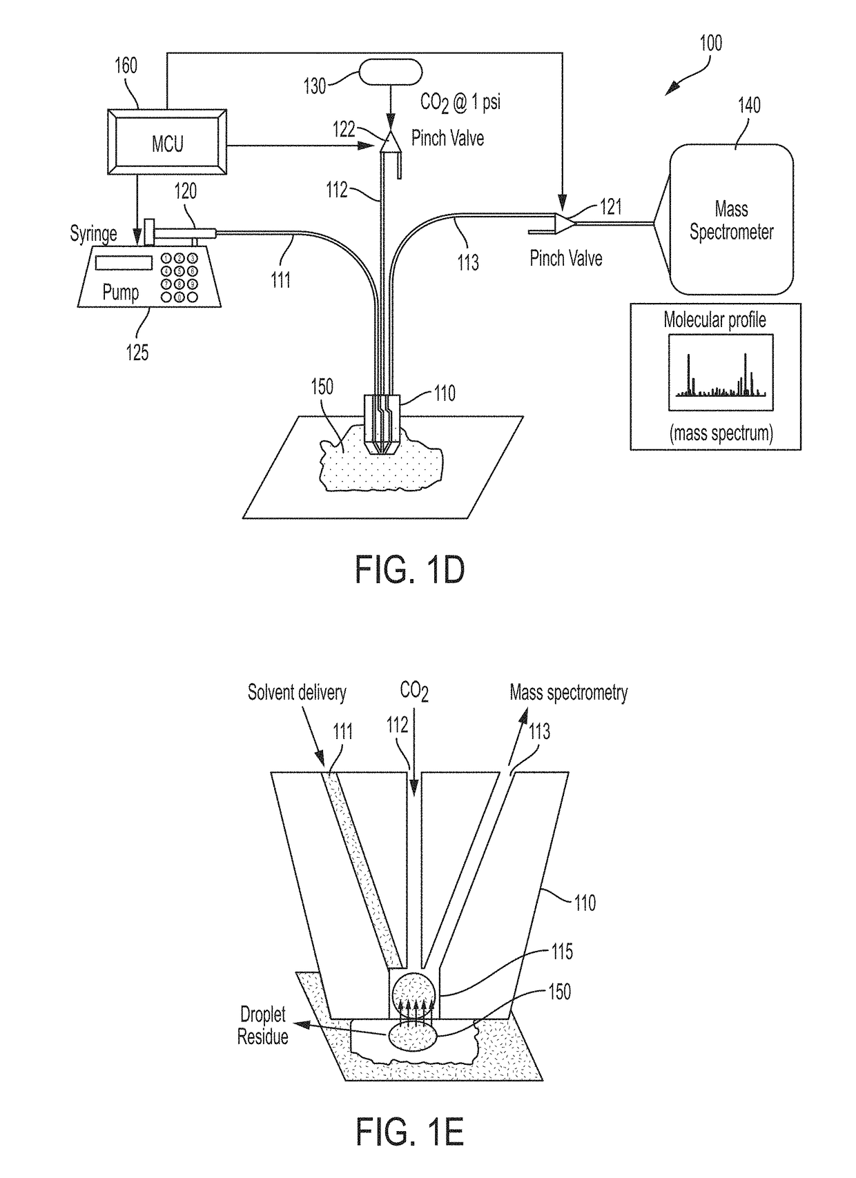 Collection probe and methods for the use thereof