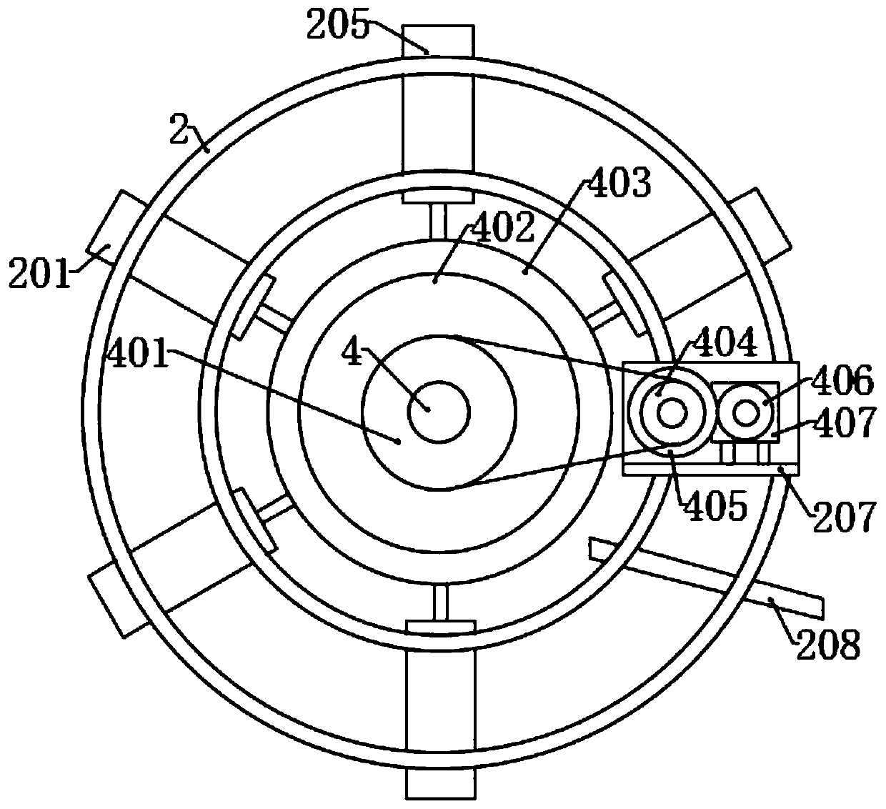 Meatball extrusion molding machine for food processing