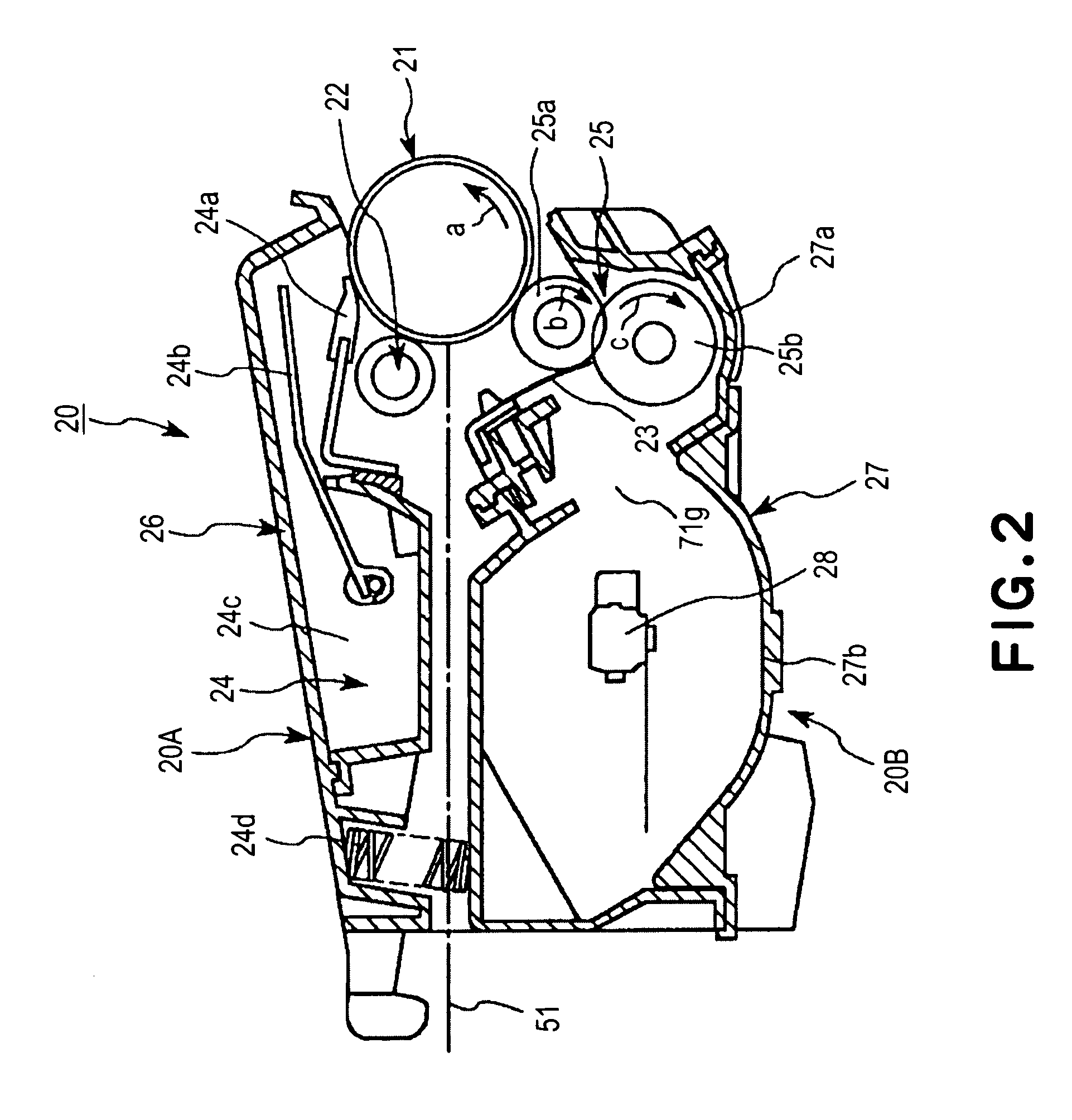 Remanufacturing method for process cartridge