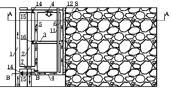 A method for joint re-mining of extra-thick coal seam stop production line coal pillar