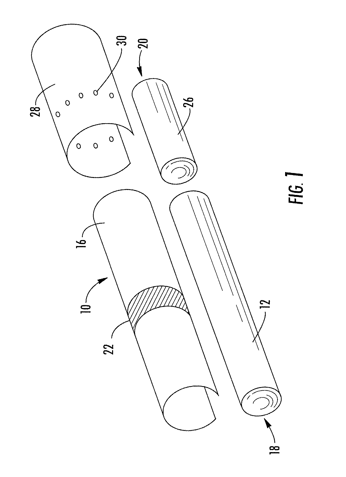 Degradable filter element