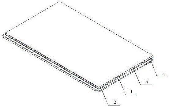 Two-layer floor based on beam bridge structure