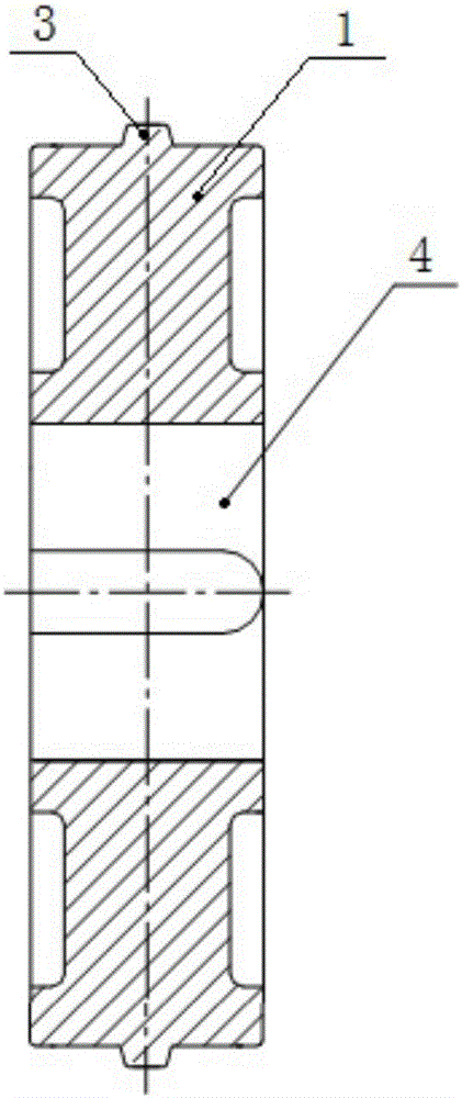 Guide rolling wheel for working table