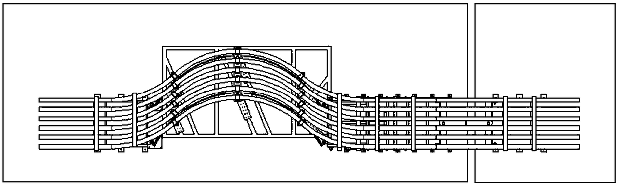 Cable telescopic device