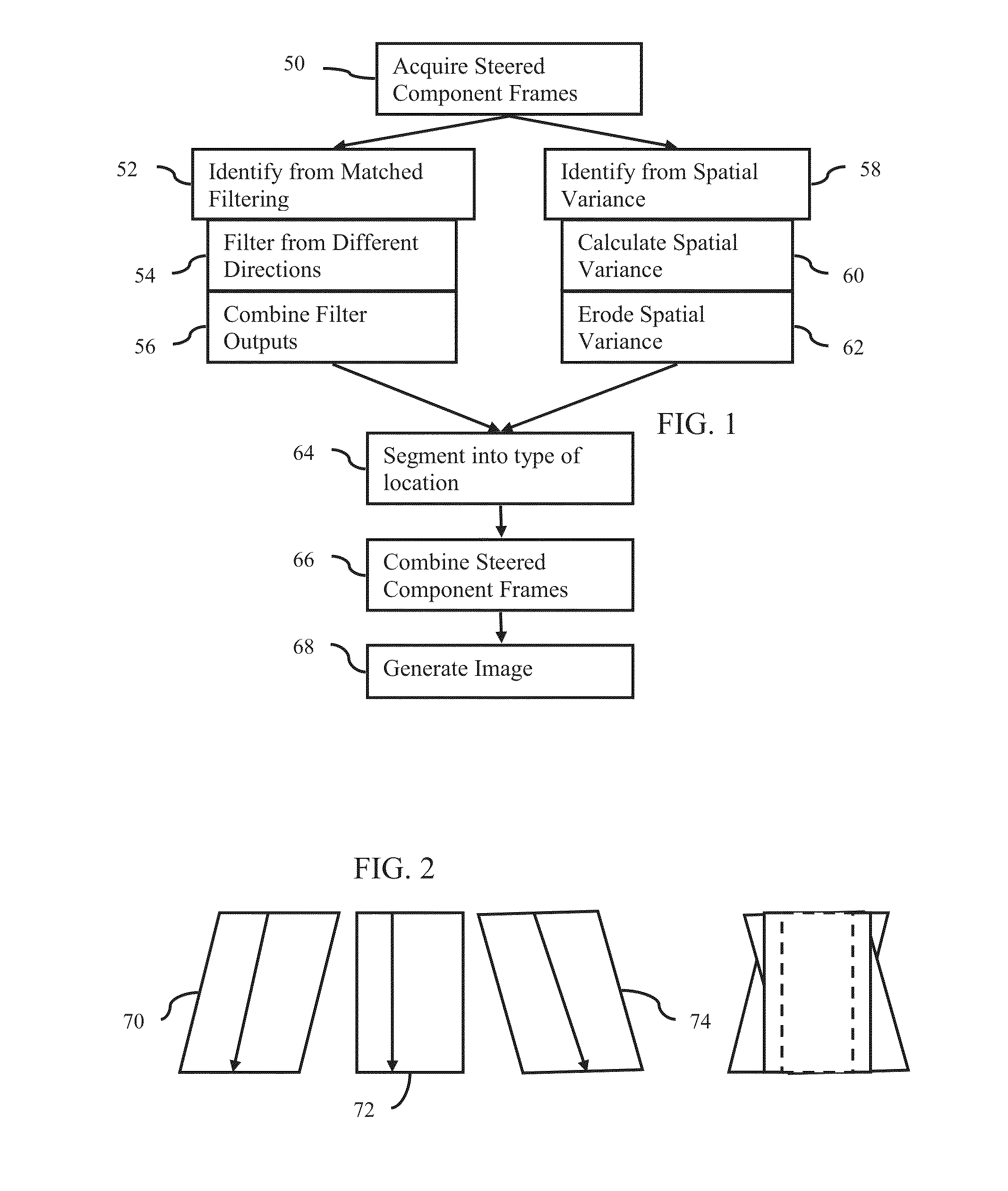 Component Frame Enhancement for Spatial Compounding in Ultrasound Imaging