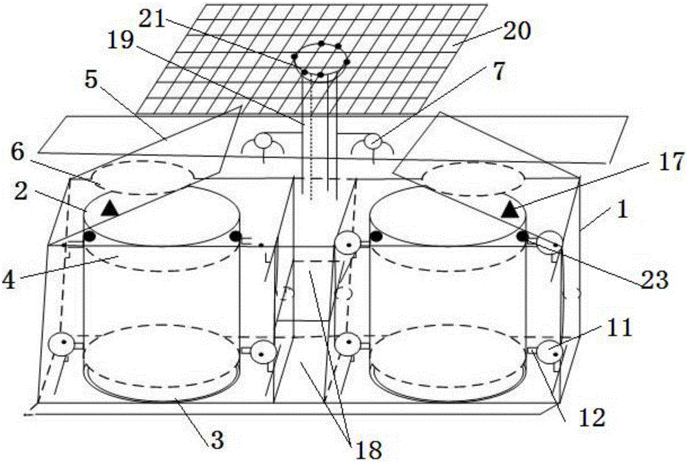 Solar automatic packing and bag replacement dustbin