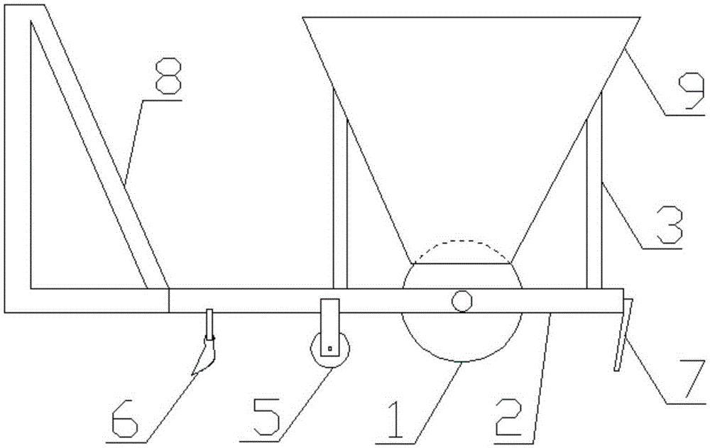 Garlic planting device