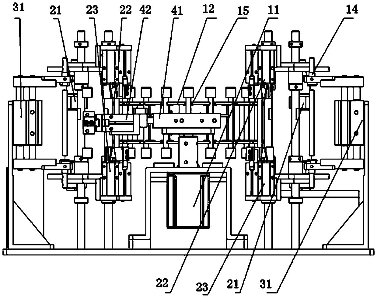 Automatic sampling device and automatic sampling method for gas adsorption pipe