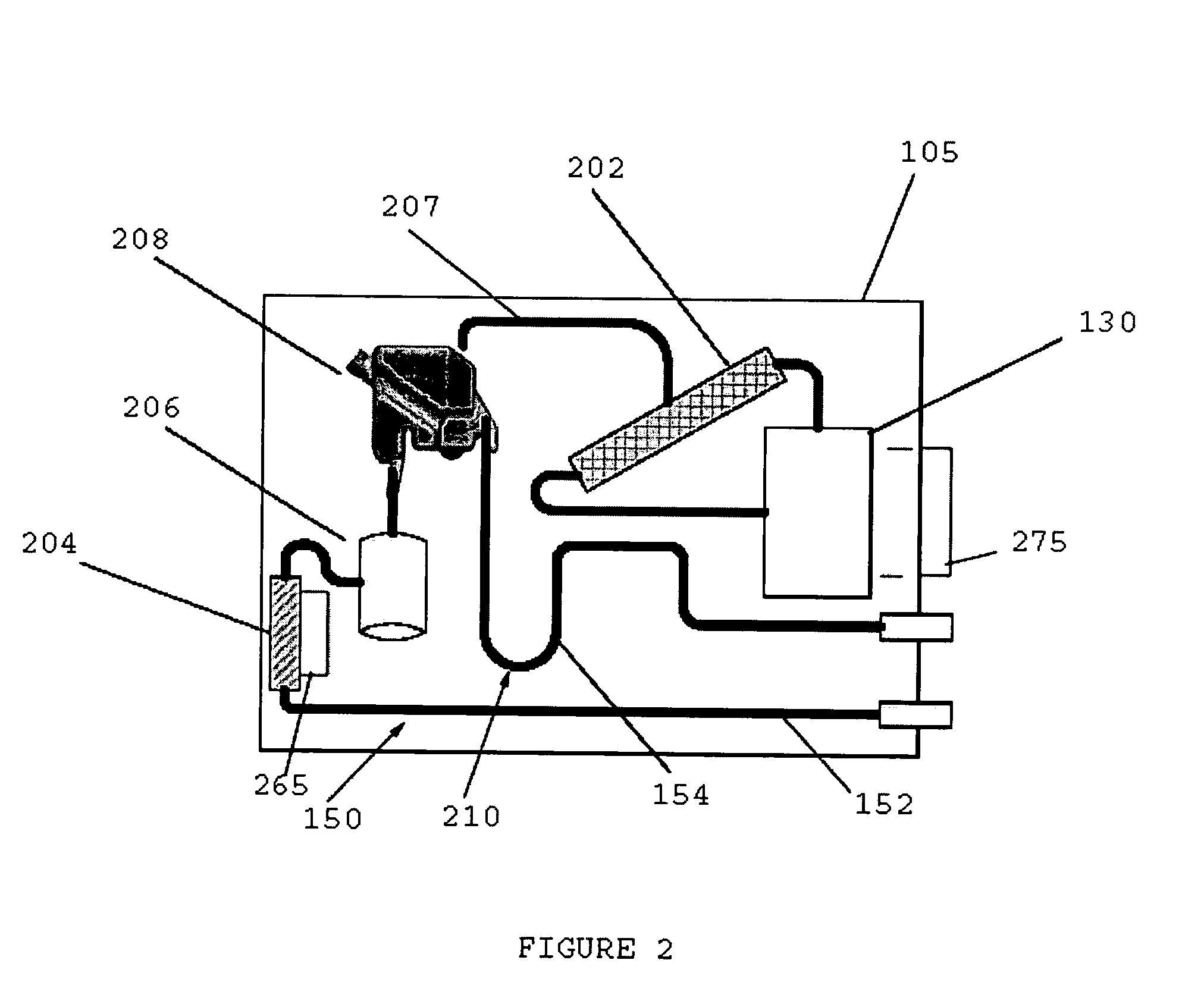 Cooling system for hybrid power system