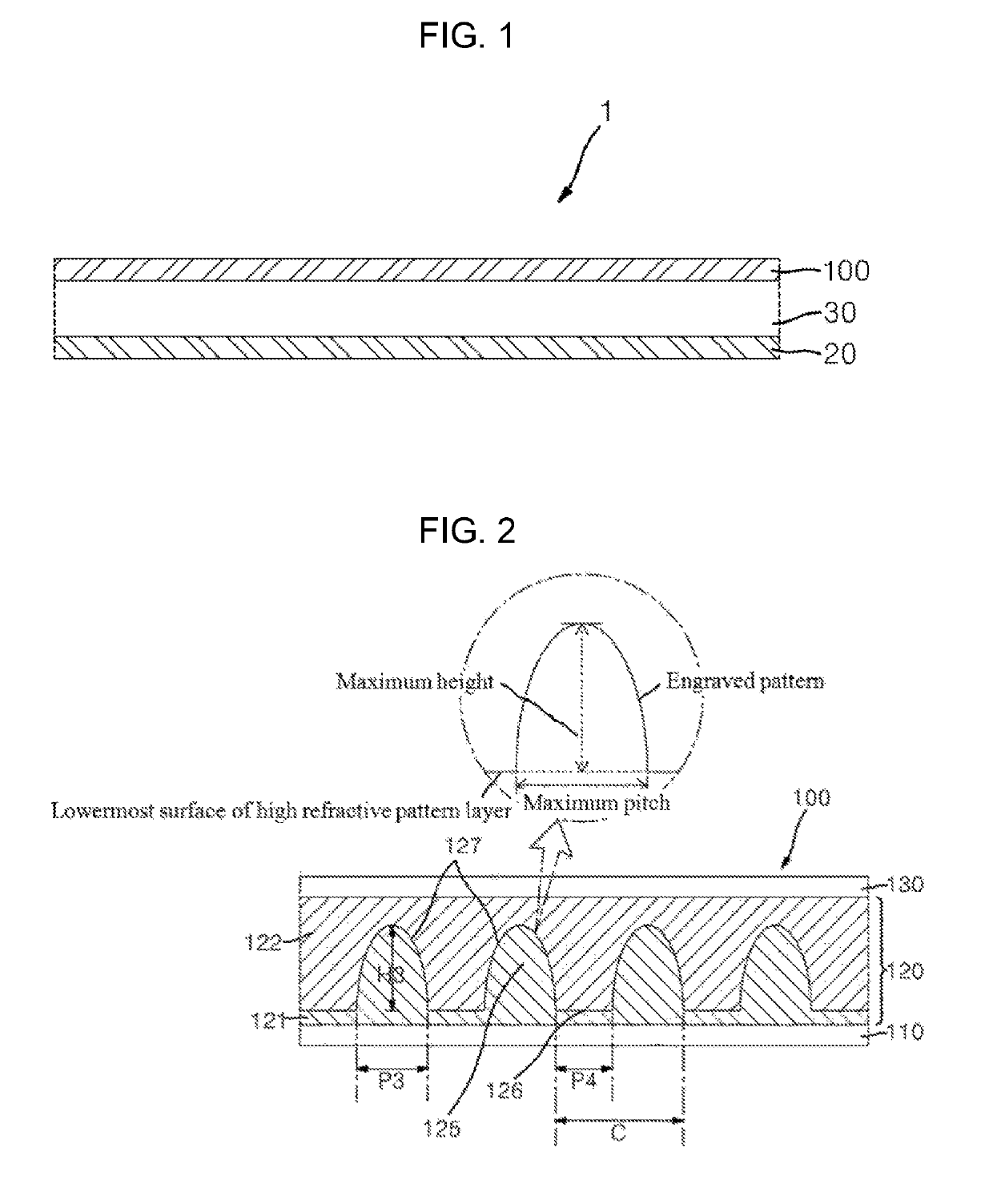 Liquid crystal display module with lenticular lens pattern and liquid crystal display comprising the same