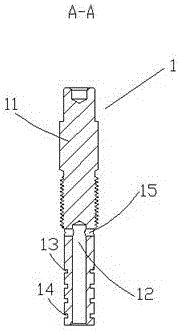 Valve rod assembly on electronic expansion valve