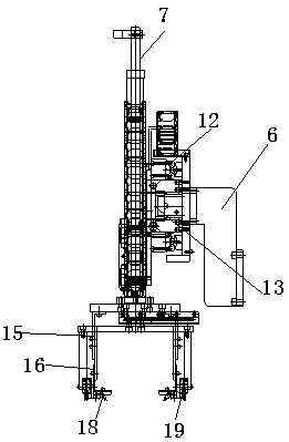 An automatic pick-and-feed hydraulic rubber extrusion molding machine