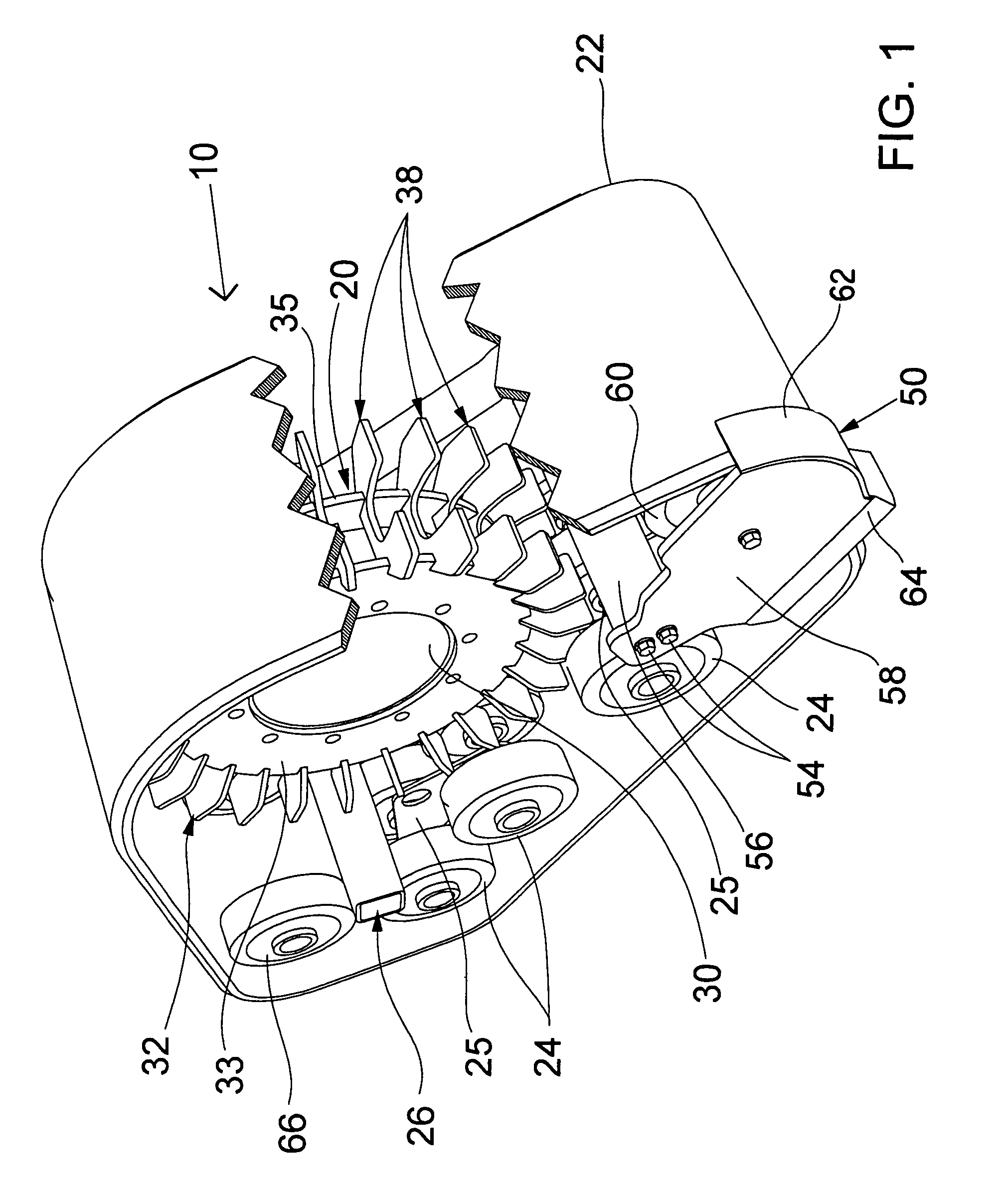 Track drive assembly