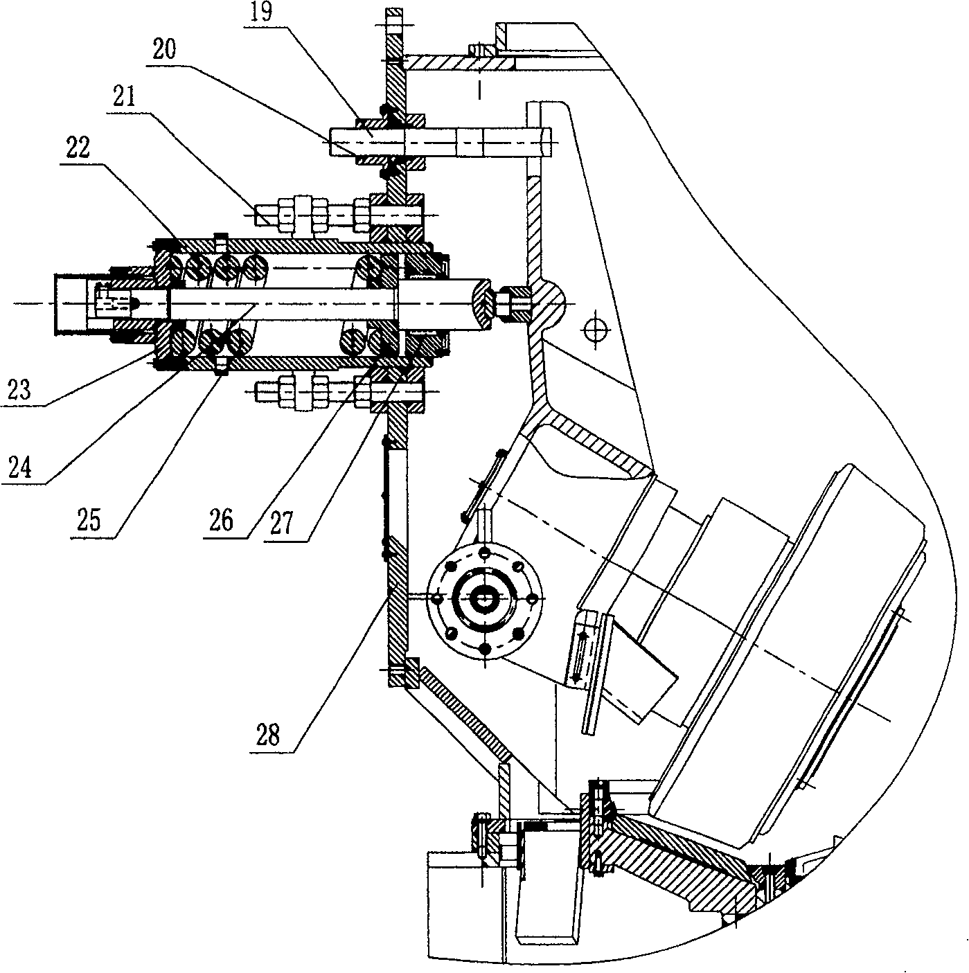 Bowl-type medium speed coal mill