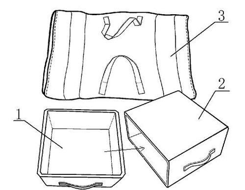 Composite material explosion-proof box