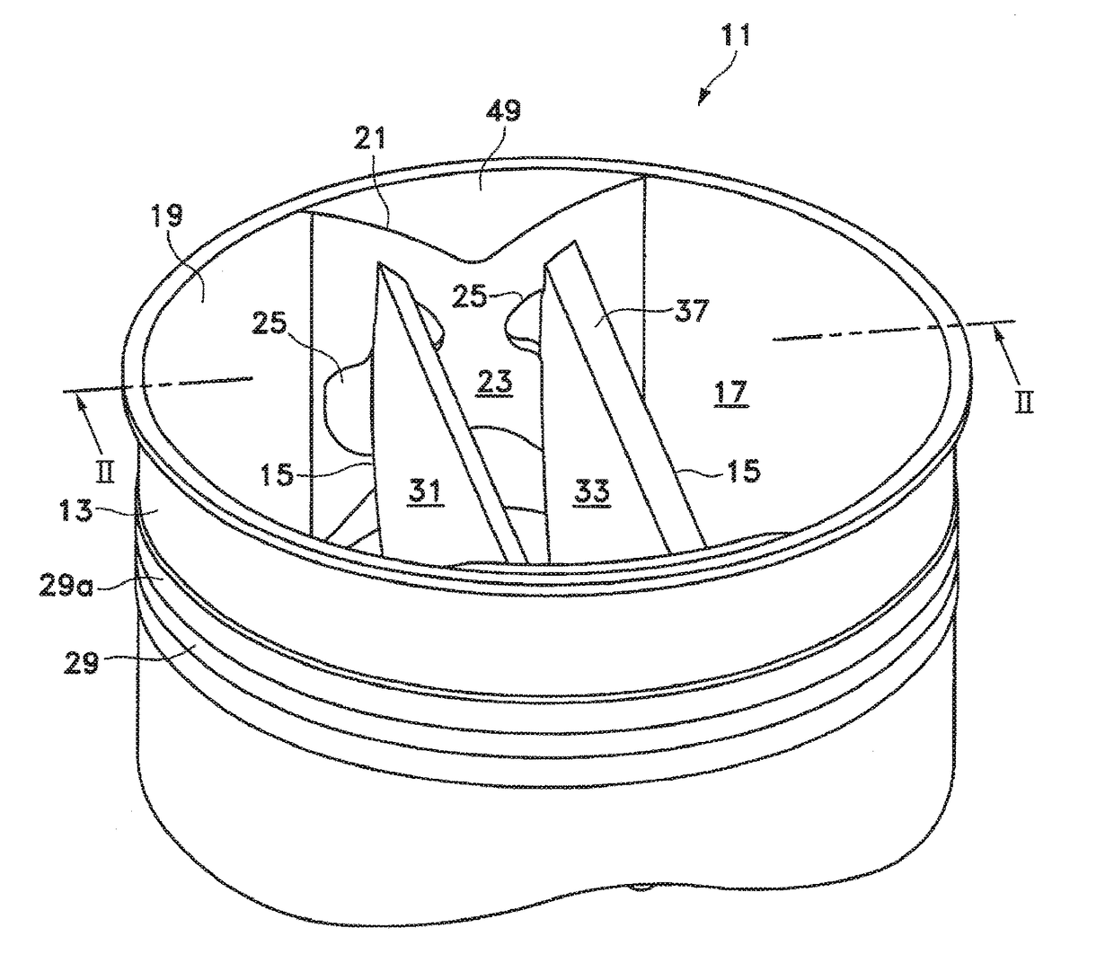 Mechanical heart valve prosthesis for the right ventricle