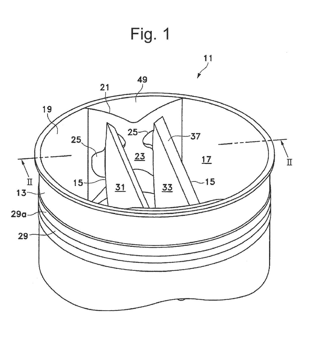 Mechanical heart valve prosthesis for the right ventricle