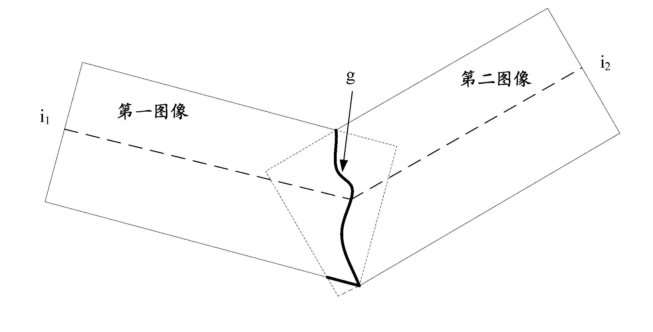 Method and system for stitching spatial domain images based on weighted average method