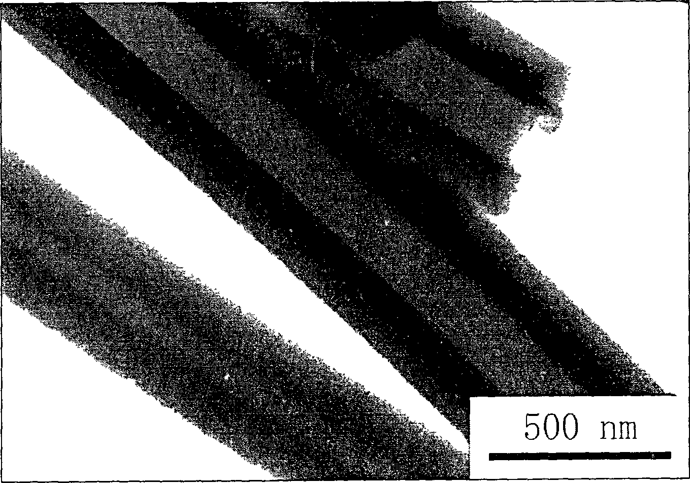 Preparation of silicon dioxide nano-tube