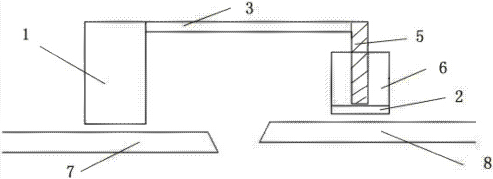 Steel plate position adjustment device using magnetism attraction method, and construction method thereof