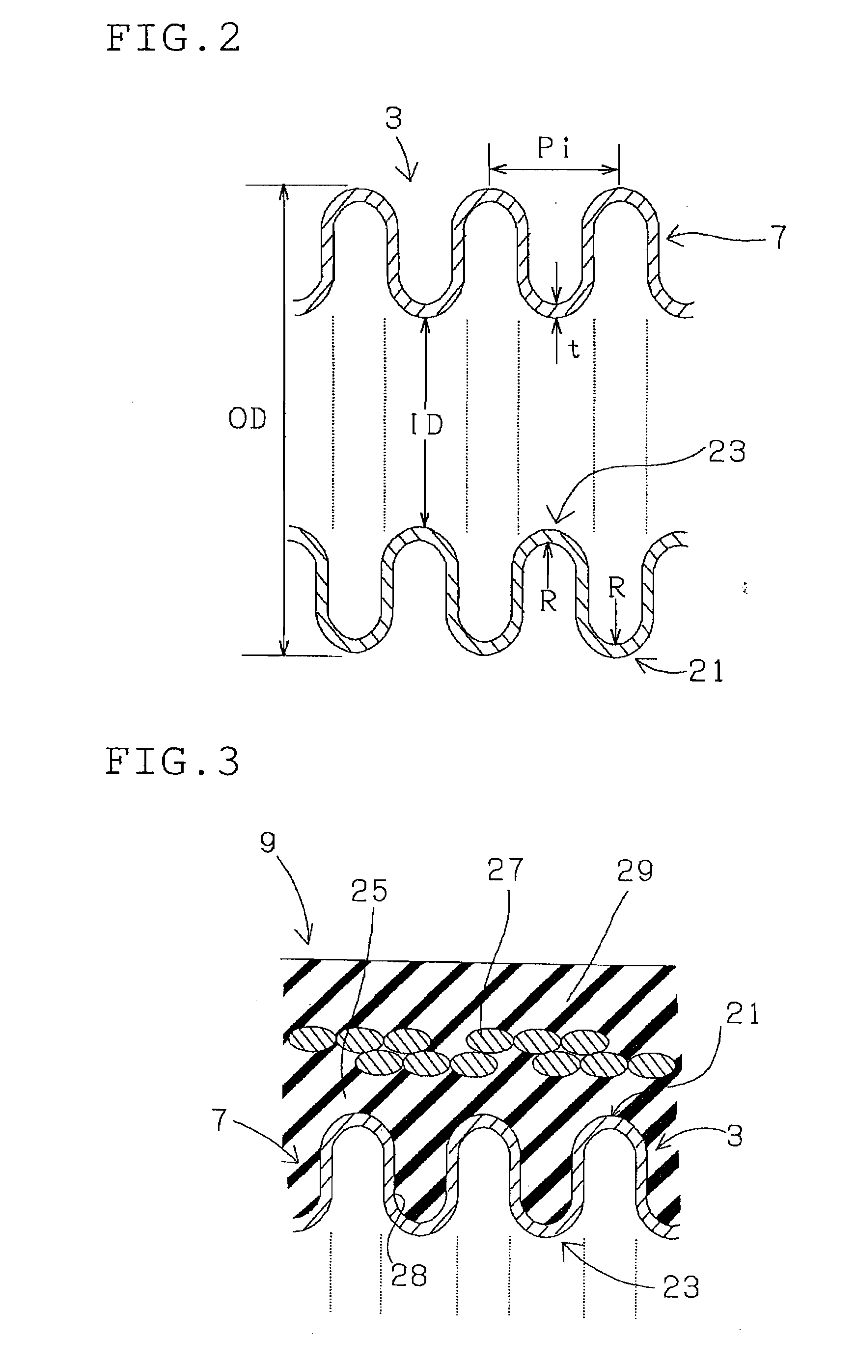 Composite Hose with a Corrugated Metal Tube and Method for Making the Same