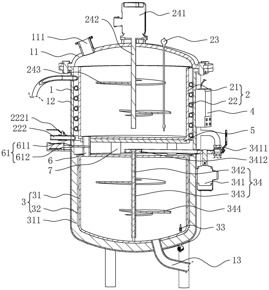 Equipment for cyclization reaction of pyridinone ethanolamine salt and method for producing pyridinone ethanolamine salt