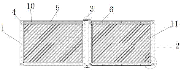 Foldable solar power generation device